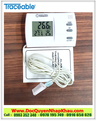 Traceable 4154, Nhiệt kế với dải đo 0°C đến 60°C, 4154 Traceable@ RH/Temperature Monitoring Hygrometer
